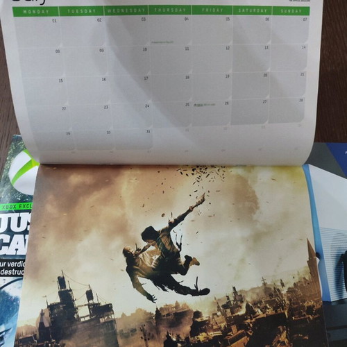 Xbox Official Magazine Christmas 2018 edition with gaming calendar