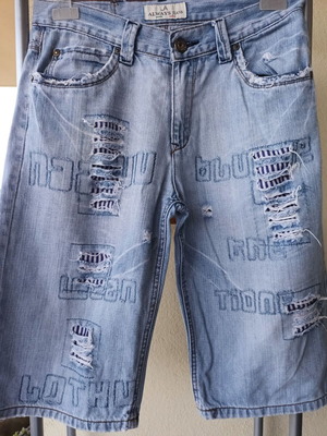 Always Jeans denim bermuda shorts like new, blue, size 46