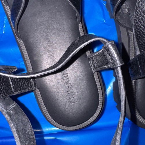 Primark Fisherman sandals black like new, size 41