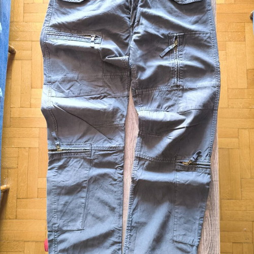 Aeronautica Militare pants like new, gray, with pockets
