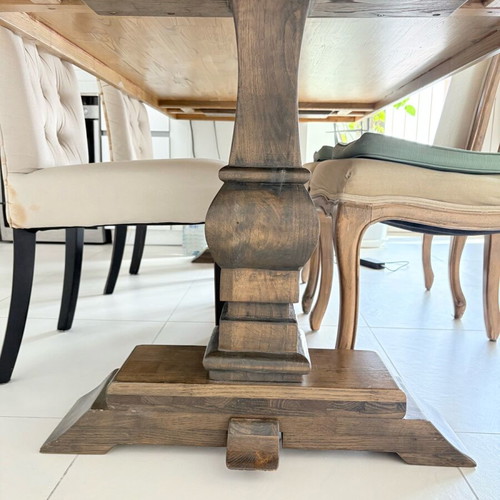 Wooden monastery table like new