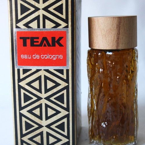 Teak Eau de Cologne 74cc by Shulton new, vintage 80's