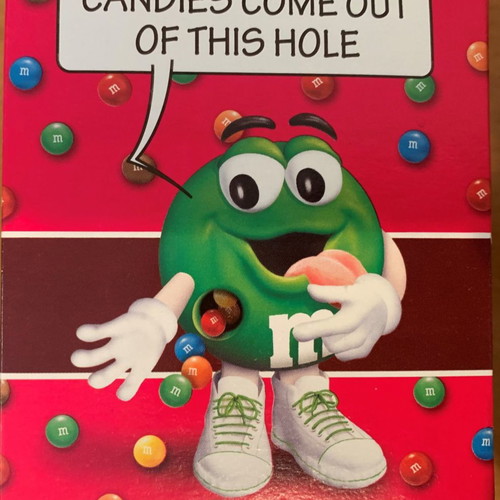 M&Ms Candy Dispenser figure candy machine new sealed