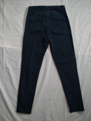 Kotton women's jean pants used, size 28, black