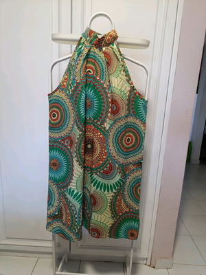 70s dress like new, colorful, light and cool style