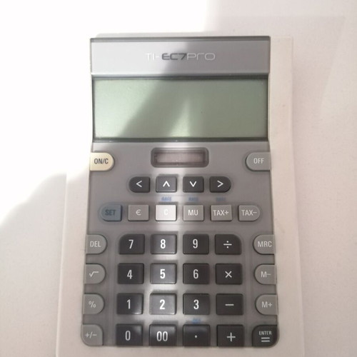 Office calculator used
