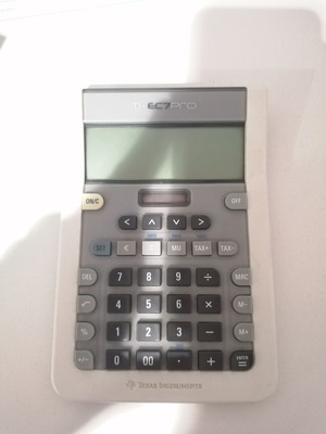 Office calculator used