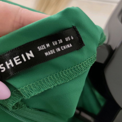 Shein green one-piece shorts size M like new