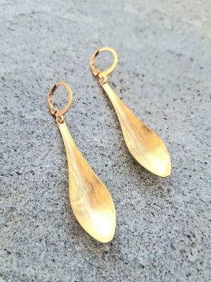 Ancient Greek earrings stainless steel size 6cm, Zara