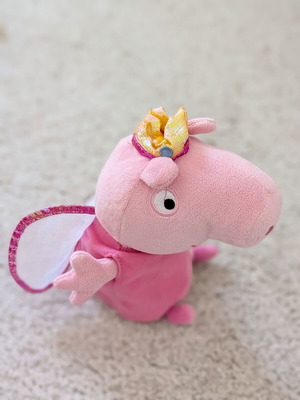 Peppa Pig λούτρινο παιχνίδι νεράιδας, 20 εκ.