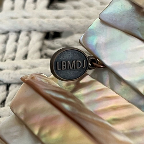 Bracelet like new with natural sea elements, beige