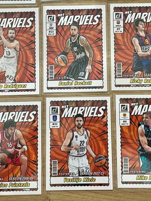 Net Marvels Set Donruss EuroLeague 23/24 σε άριστη κατάσταση, 25 κάρτες
