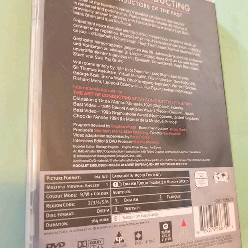 The Art of Conducting DVD like new 1993
