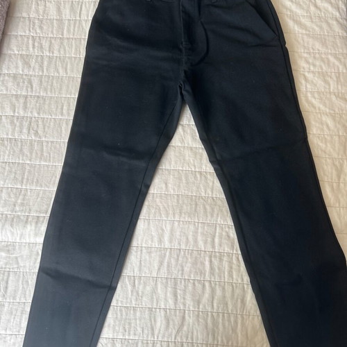 Black pants straight fit S Pink Woman like new