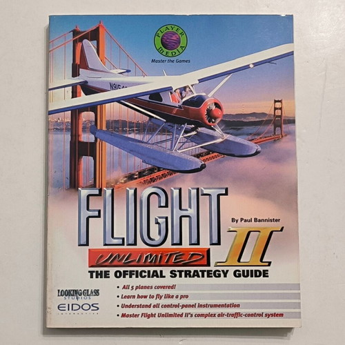 Strategy Guide Flight Unlimited II like new, in English