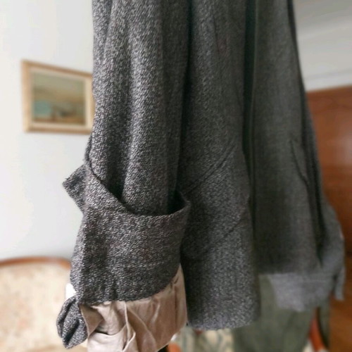 Zara women's jacket xs like new, brown tweed