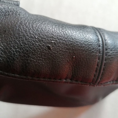 Zara black handbag with minor wear