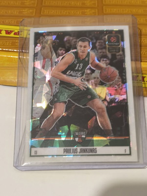Jankunas Paulius 149 Zalgiris Cracked Ice Panini Select 2025-26