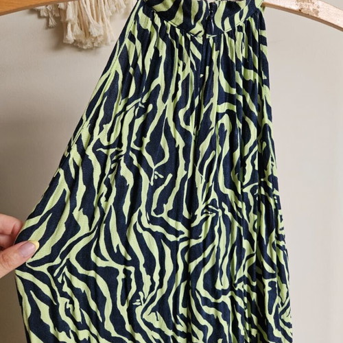 Namaste one-piece jumpsuit like new, green and black, size L