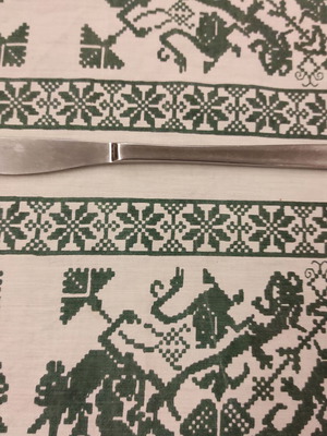 Inox Star Olympia Kiourtzoglou Bros Knife 21cm like new, set of 24
