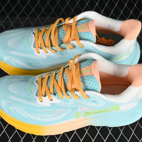Hoka One One Clifton 10 Blue Spark men's running shoes