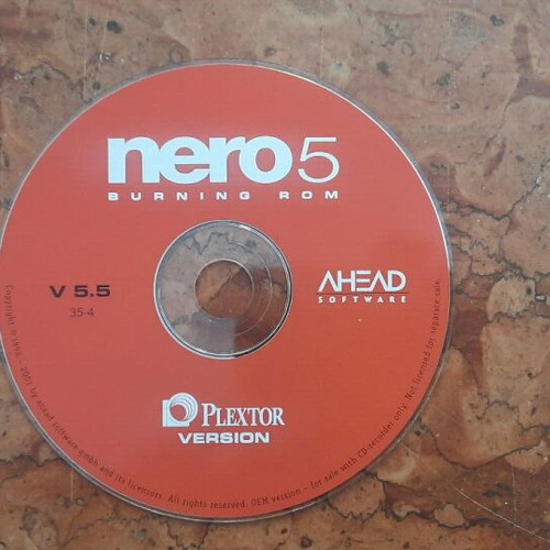 Nero 5 Burning Rom CD genuine Ver.5.5 new
