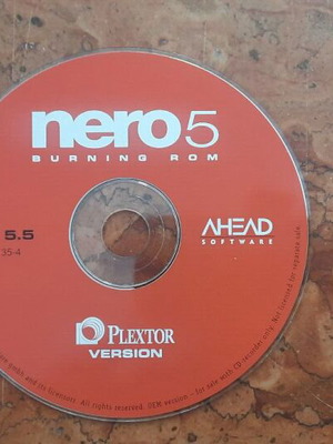 Nero 5 Burning Rom CD genuine Ver.5.5 new