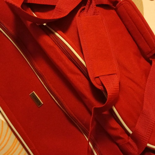 Hunter travel sack like new, red, dimensions 30x60x30