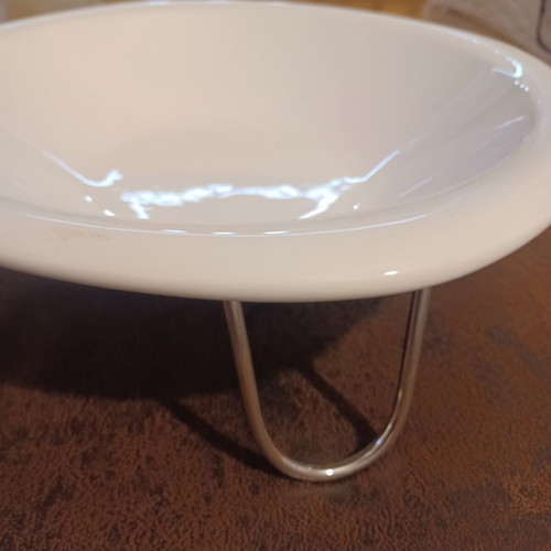 Serving Platter with Base like new, 35cm diameter