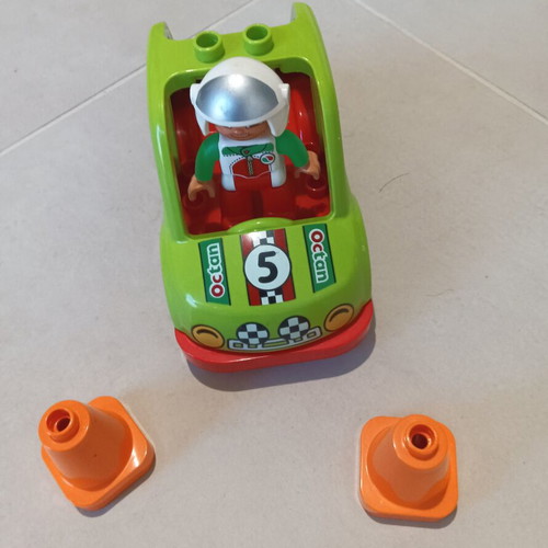 Lego Duplo racing car used