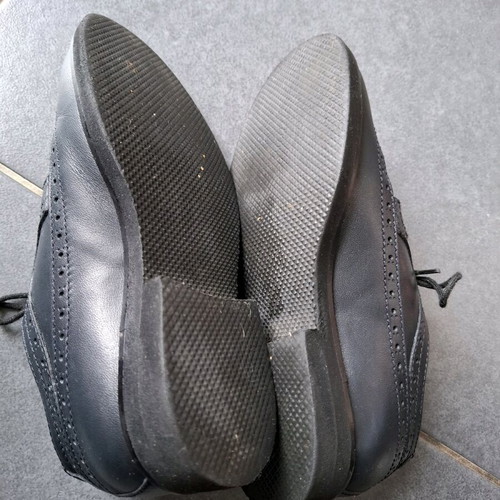 Leather boys' shoes size 30 like new, black