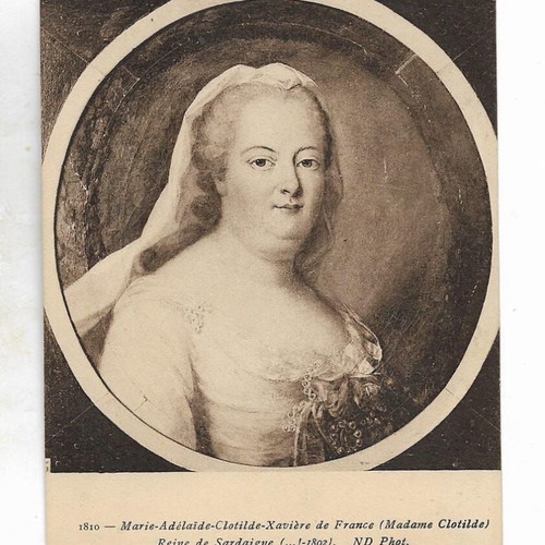 France Old Postcard Marie Adelaide Clotilde Xaviere fr08 Like New