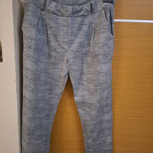Women's pants gray like new, size M 38 10
