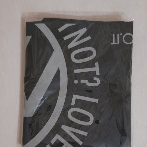 Ynot? Milano Eco-Friendly Reusable Bag New, Black TNT Fabric
