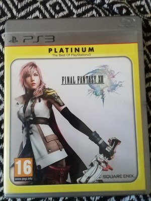 Final Fantasy XIII Platinum PS3 used role playing game