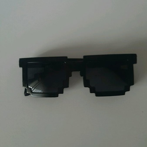 Black simple sunglasses used