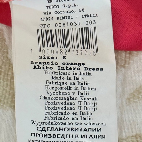 Rinascimento Italian evening dress new, red, sizes S M L