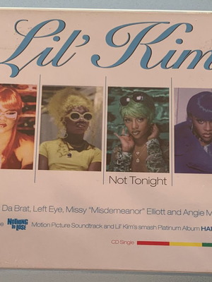 Lil Kim Not Tonight 2-trk CD single used