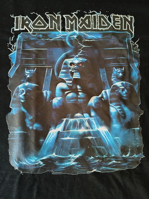 Iron Maiden Run For Your Lives 2025 T-shirt new, black, size L