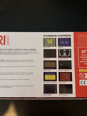 Atari 2600 Plus console like new with extra wireless controller