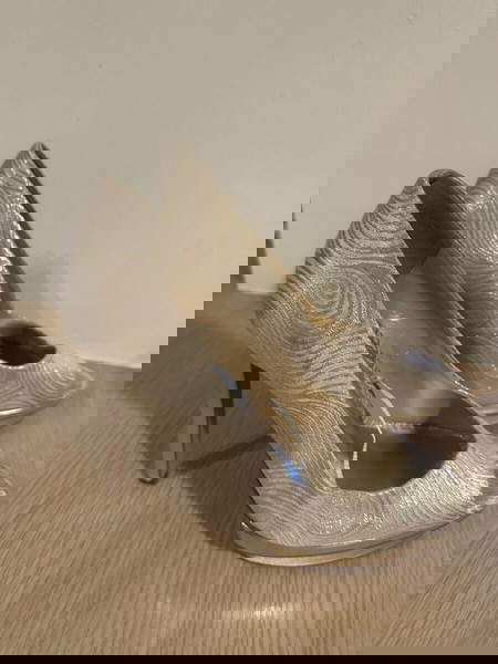 mango επίσημα παπούτσια peep toe no39
