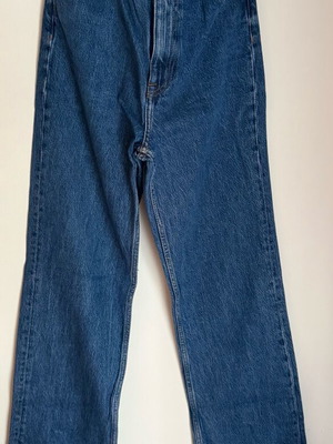 Zara 90s full length jeans like new, blue, straight fit, high waist