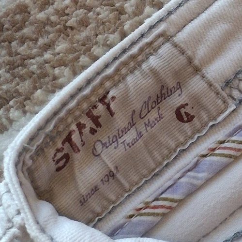 Staff & Co jeans like new, white, size S