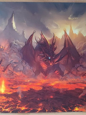 Mouse Pad Valakas Lineage II new, 60x34cm gaming playmat
