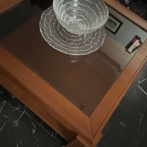 Coffee tables used, set of 3, 2 small and 1 large