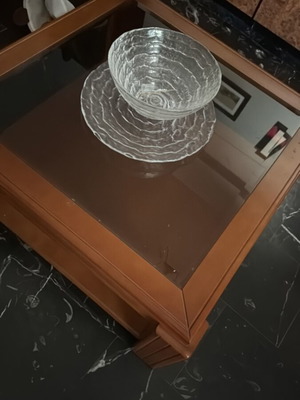 Coffee tables used, set of 3, 2 small and 1 large