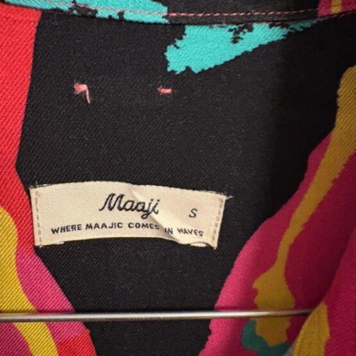 Maaji floral shirt like new, small, multicolored