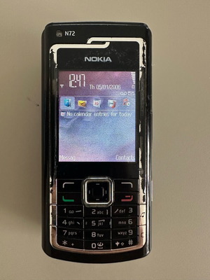 Κινητό τηλέφωνο Nokia N72 μεταχειρισμένο με μπαταρία