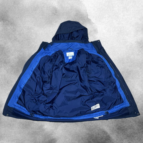 Columbia 3-in-1 Ski Jacket like new, black and blue