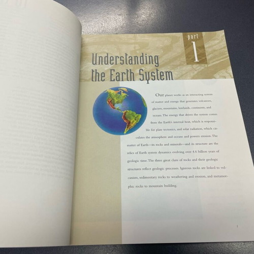 Understanding Earth 2nd Edition by Frank Press and Raymond Siever new